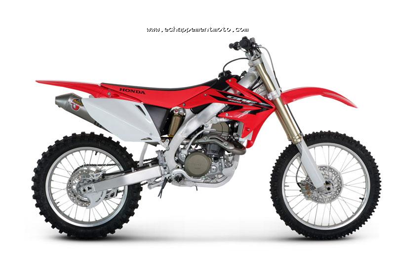 ECHAPPEMENT MOTO AKRAPOVIC SLIP-ON EXHAUST SYSTEM HONDA CRF 450 R (2006)